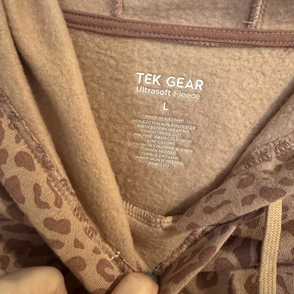 Tek Gear Pink Leopard fleece set - Picture 4 of 12